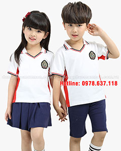 May đồng phục mầm non tại Bắc Giang