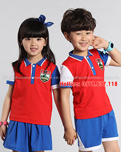 May đồng phục mầm non tại Gia Lâm