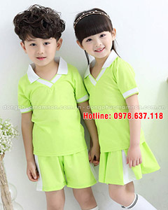 May đồng phục mầm non tại Ba Vì
