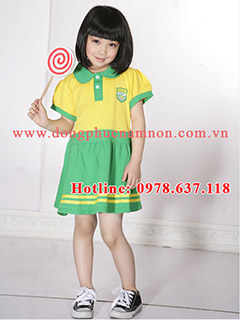 May đồng phục mầm non tại Hai Bà Trưng
