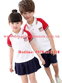 May đồng phục mầm non tại Thái Bình