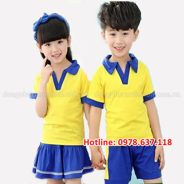 Mẫu đồng phục mầm non - DPMN68