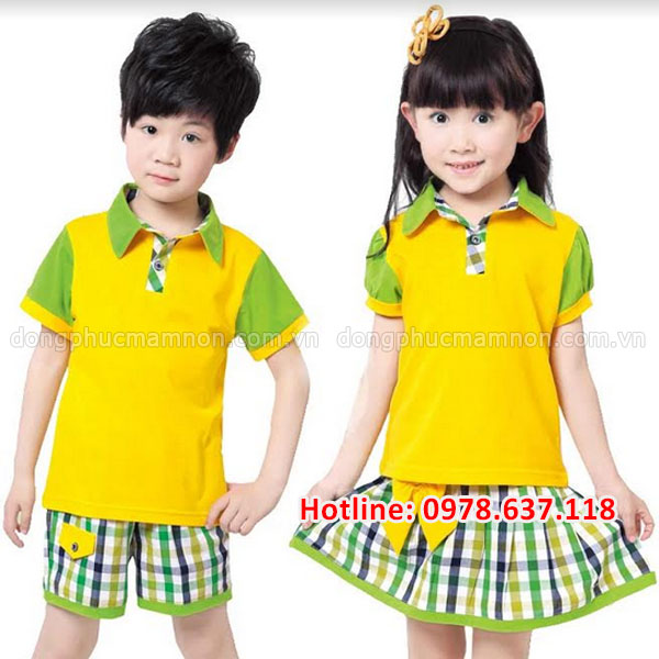 Mẫu đồng phục mầm non - DPMN70