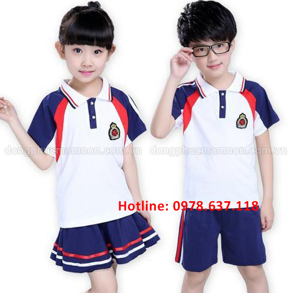Mẫu đồng phục mầm non - DPMN66