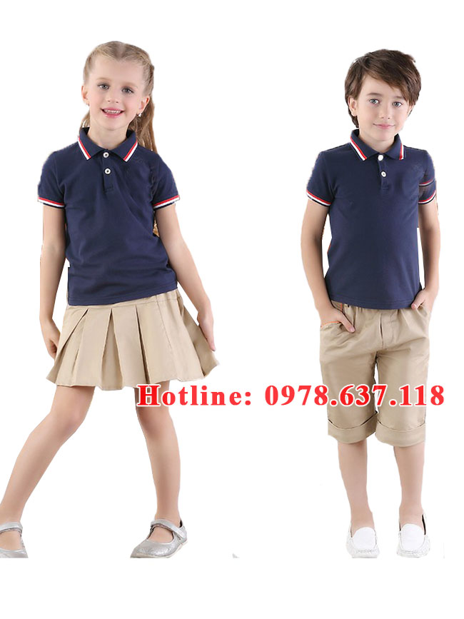 Mẫu đồng phục mầm non - DPMN55 | Mau dong phuc mam non