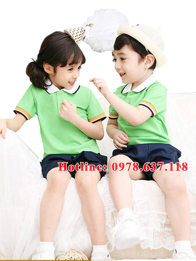 Mẫu đồng phục mầm non - DPMN62 | Mau dong phuc mam non