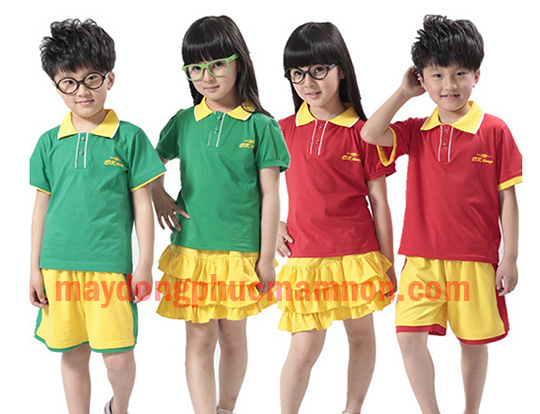 May đồng phục mầm non | May dong phuc mam non