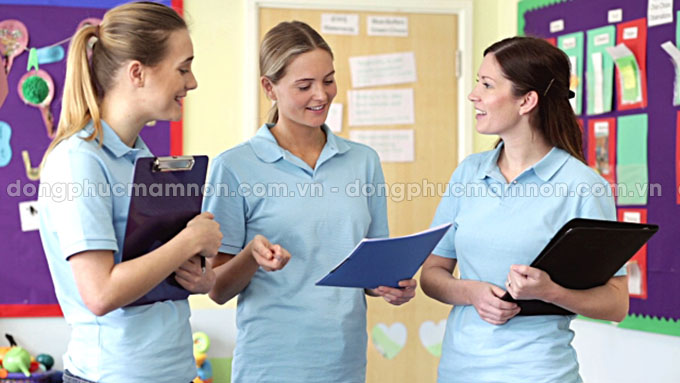 Đồng phục giáo viên mầm non