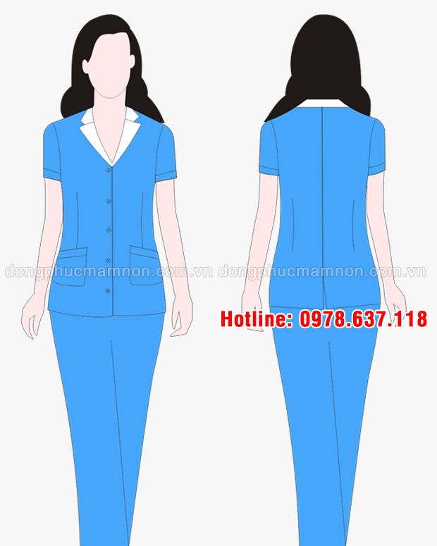 Đồng phục giáo viên mầm non | Dong phuc giao vien mam non