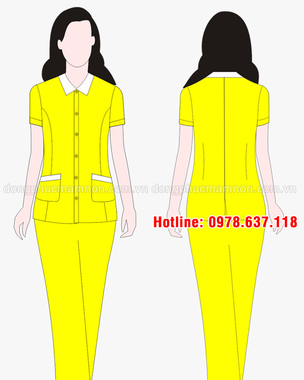 Đồng phục giáo viên mầm non | Dong phuc giao vien mam non