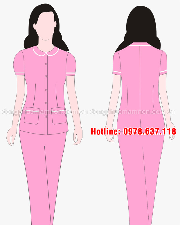 Đồng phục giáo viên mầm non | Dong phuc giao vien mam non