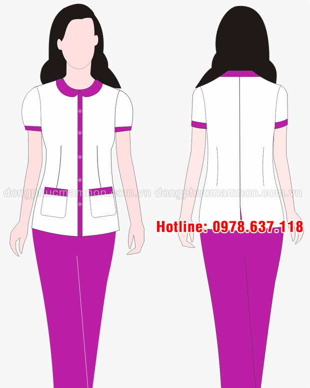 Đồng phục giáo viên mầm non | Dong phuc giao vien mam non