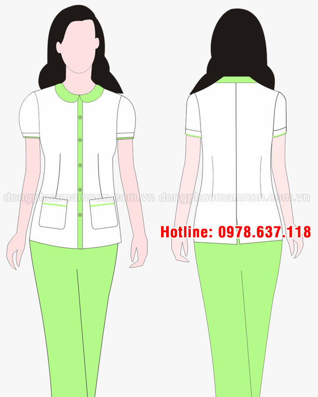 Đồng phục giáo viên mầm non | Dong phuc giao vien mam non