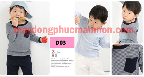 May đồng phục mầm non thu đông | May dong phuc mam non thu dong