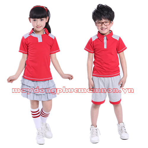 May đồng phục mầm non tự chọn | May dong phuc mam non tu chon