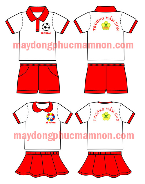 Thiết kế đồng phục mầm non | Thiet ke dong phuc mam non